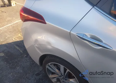 2014 Hyundai Elantra Limited z USA, uszkodzony, nr VIN 5NPDH4AE1EH497260